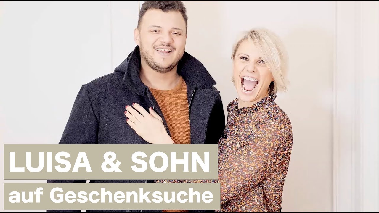 Luisa und Sohn auf Geschenksuche - Luisa Rossi & Bruce
