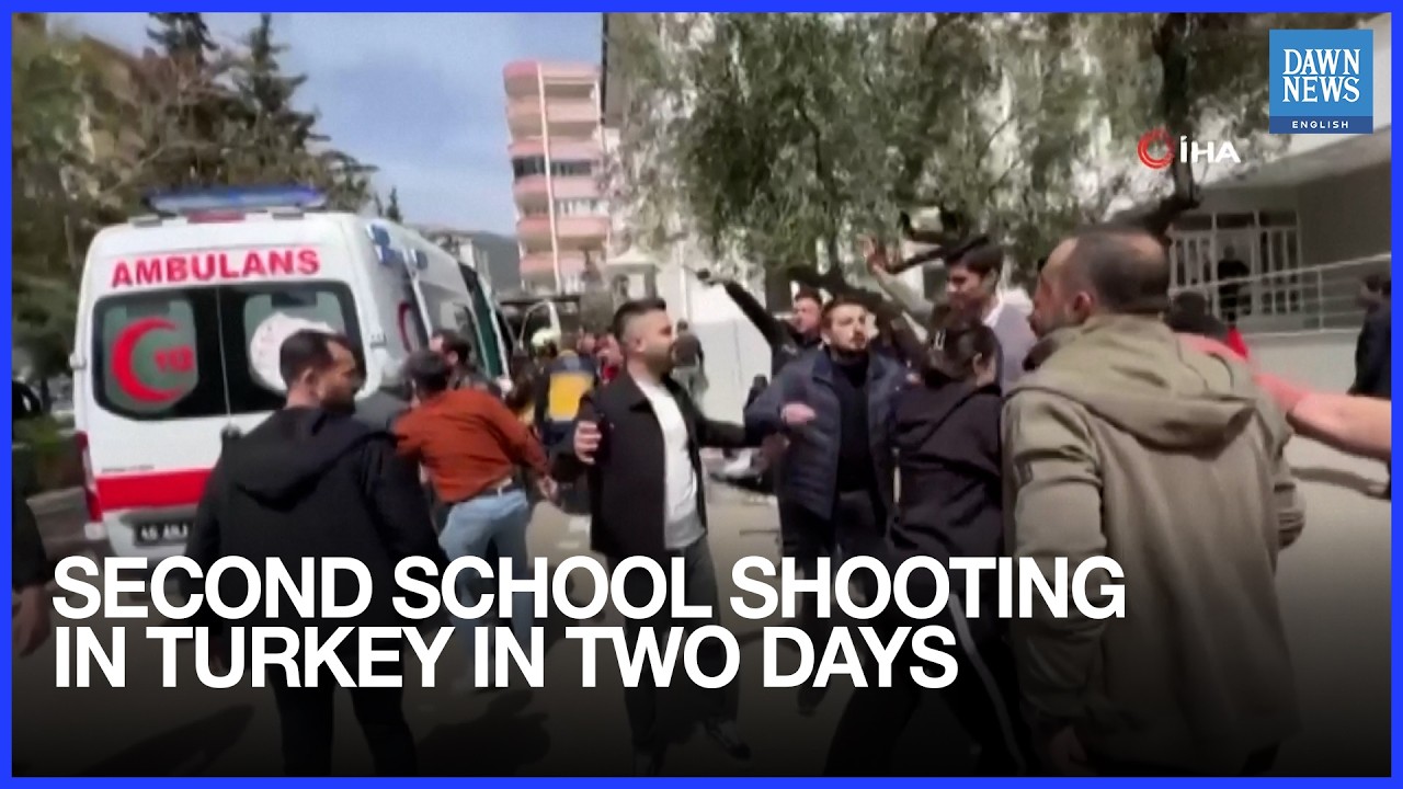 Second School Shooting In Turkey In Two Days | Dawn News English