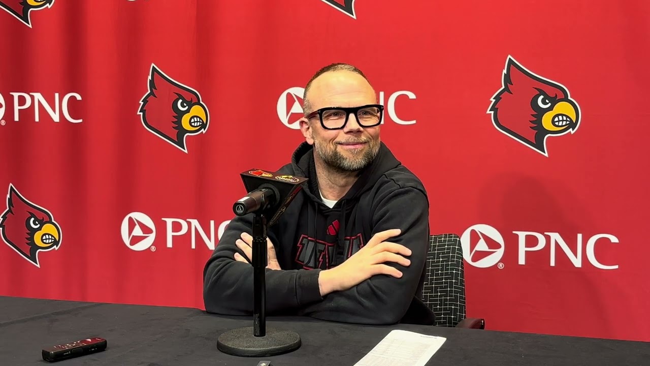 Louisville HC Pat Kelsey Previews NCAA Tournament (3/16/26)