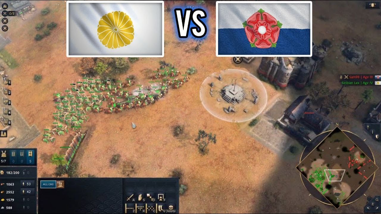 Japanese vs House of Lancaster: Pure Cavalery Playstyle