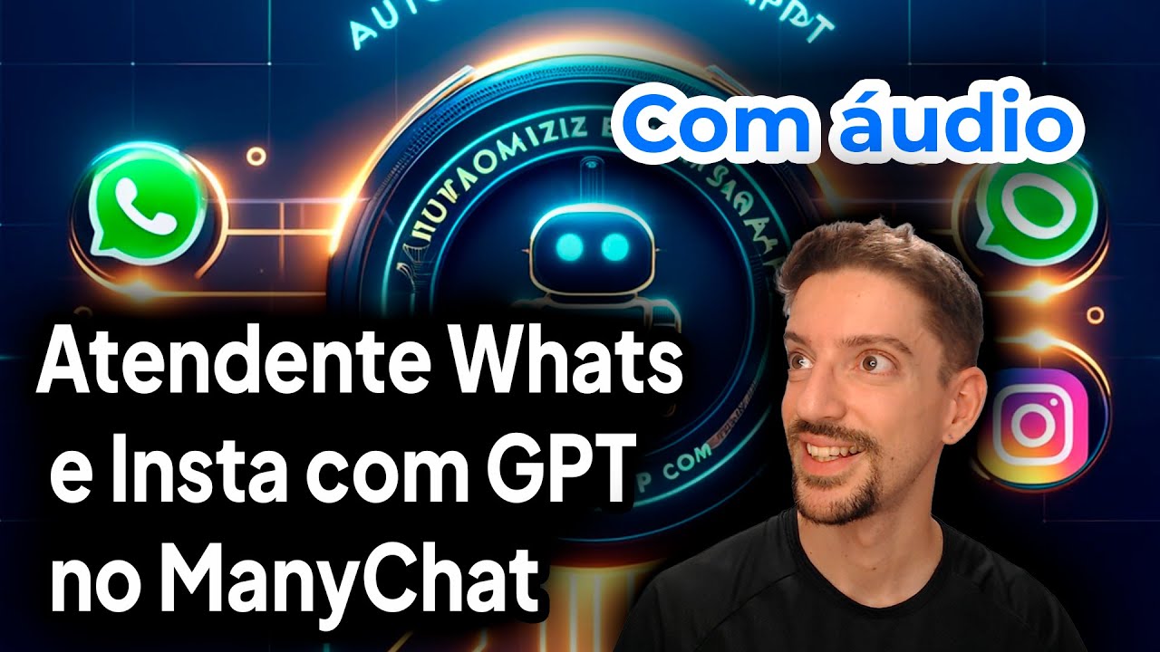Tutorial Bot no WhatsApp com ChatGPT: Responde Texto e Áudio com ManyChat e Make (+modelo Instagram)