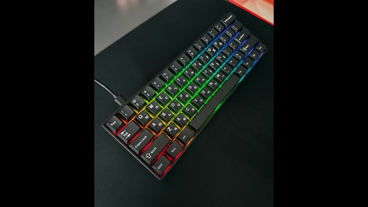 AKKO 몬스긱 MONSGEEK Fun60 Max ARGB LED