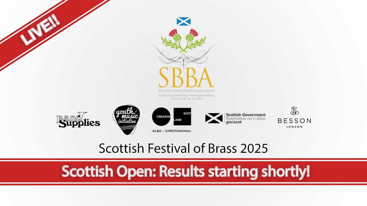 2025 Scottish Festival of Brass - Youth Championships Development Section Results