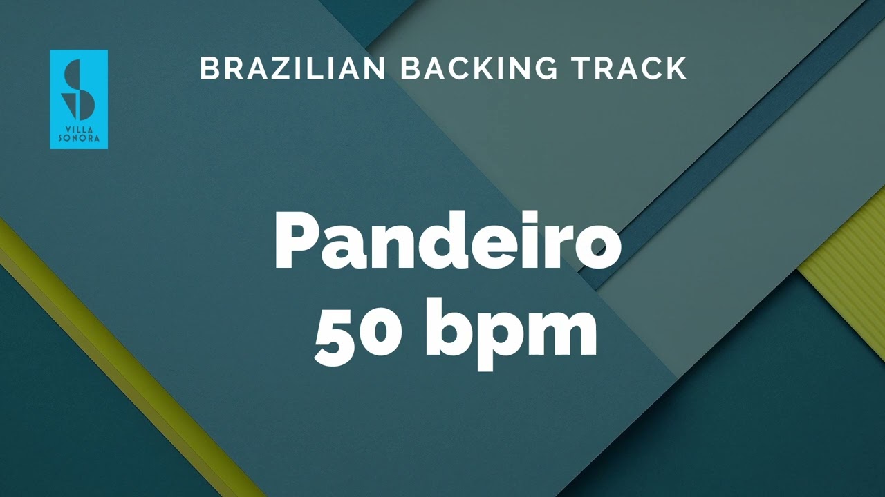 Brazilian Backing Track - Pandeiro   50 bpm