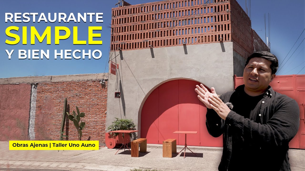 ARQUITECTO transforma restaurante POST SISMO | Obras Ajenas | Taller Uno a Uno