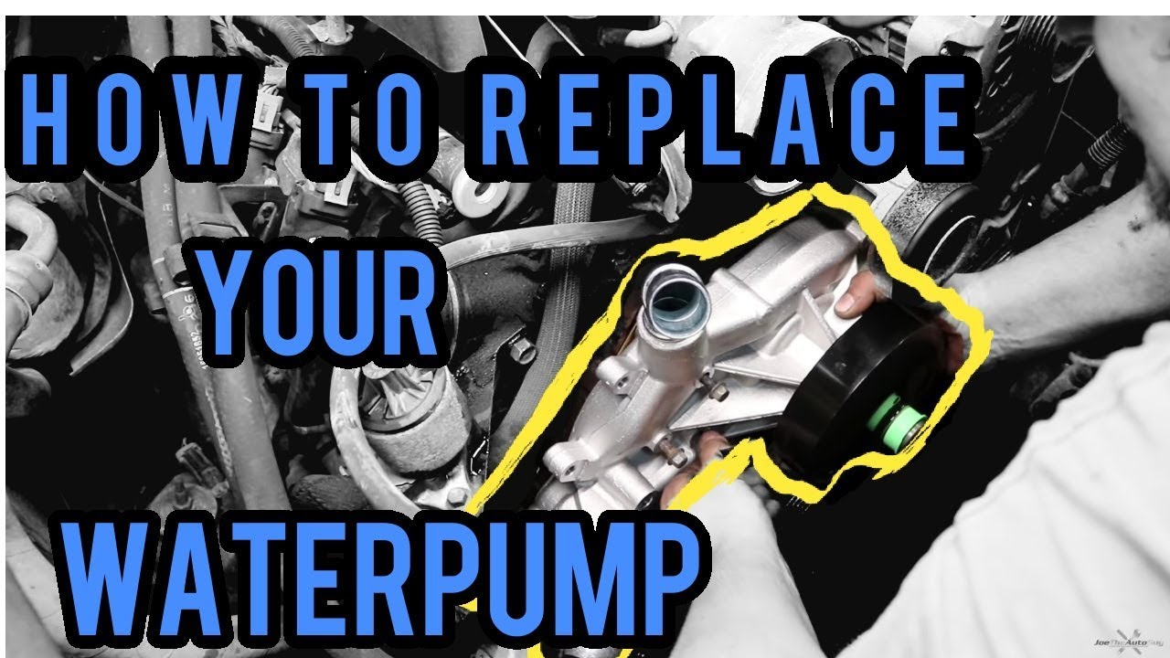 Chevy Truck 1999-2013 water pump replacement (FULL DETAIL)