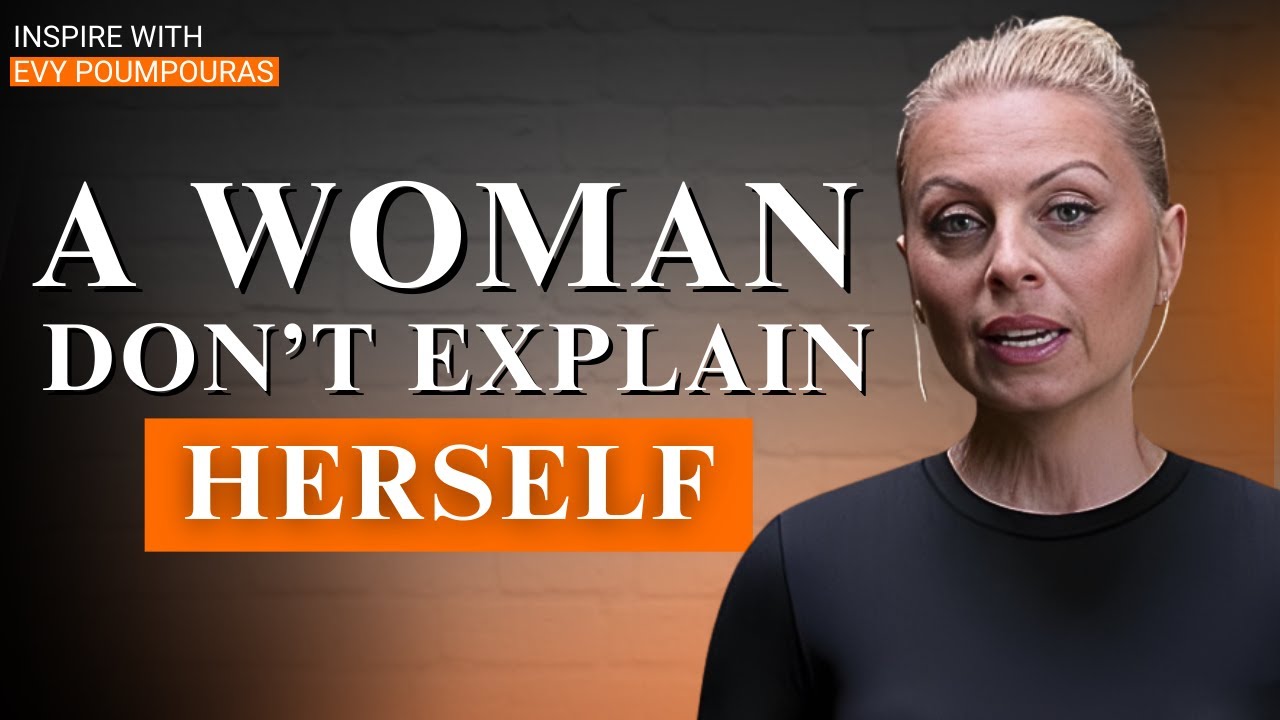 The WOMAN Who Is Hard to MANIPULATE | Powerful Speech By Evy Poumpouras
