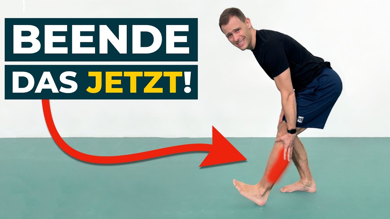 Unterschenkel effektiv dehnen & verspannte Waden lockern