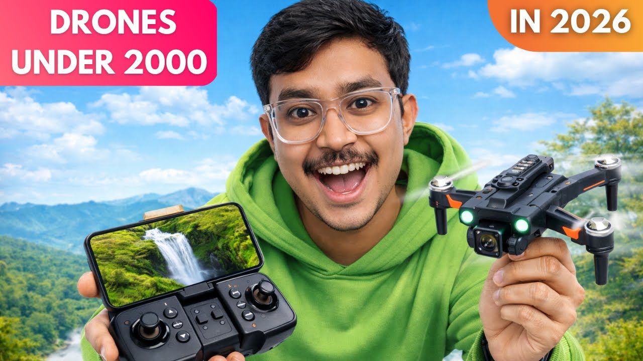 Drone with Camera Under ₹1000–₹3000 | Best Budget Drones on Amazon (Hindi)