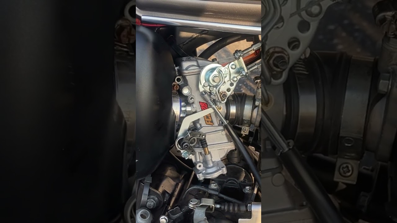 Kawasaki W175SE FCR28 純正エアクリボックス仕様
