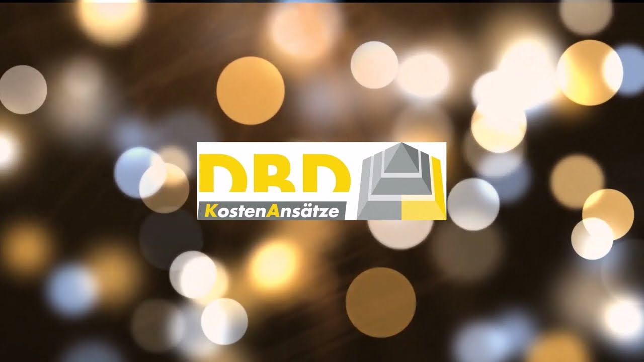 DBD KostenAnsätze Teil 1 Tiefbau