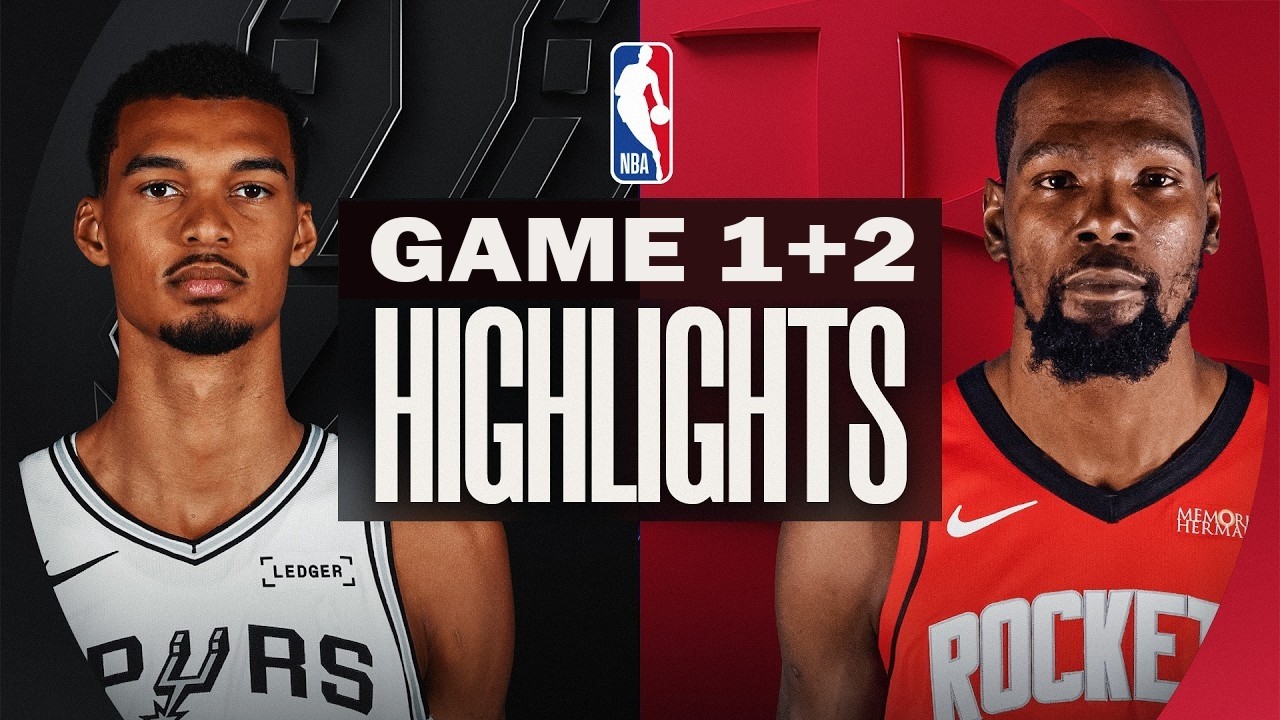 San Antonio Spurs vs Houston Rockets Game 1ST + 2ND Highlights - March 08,2026 | NBA