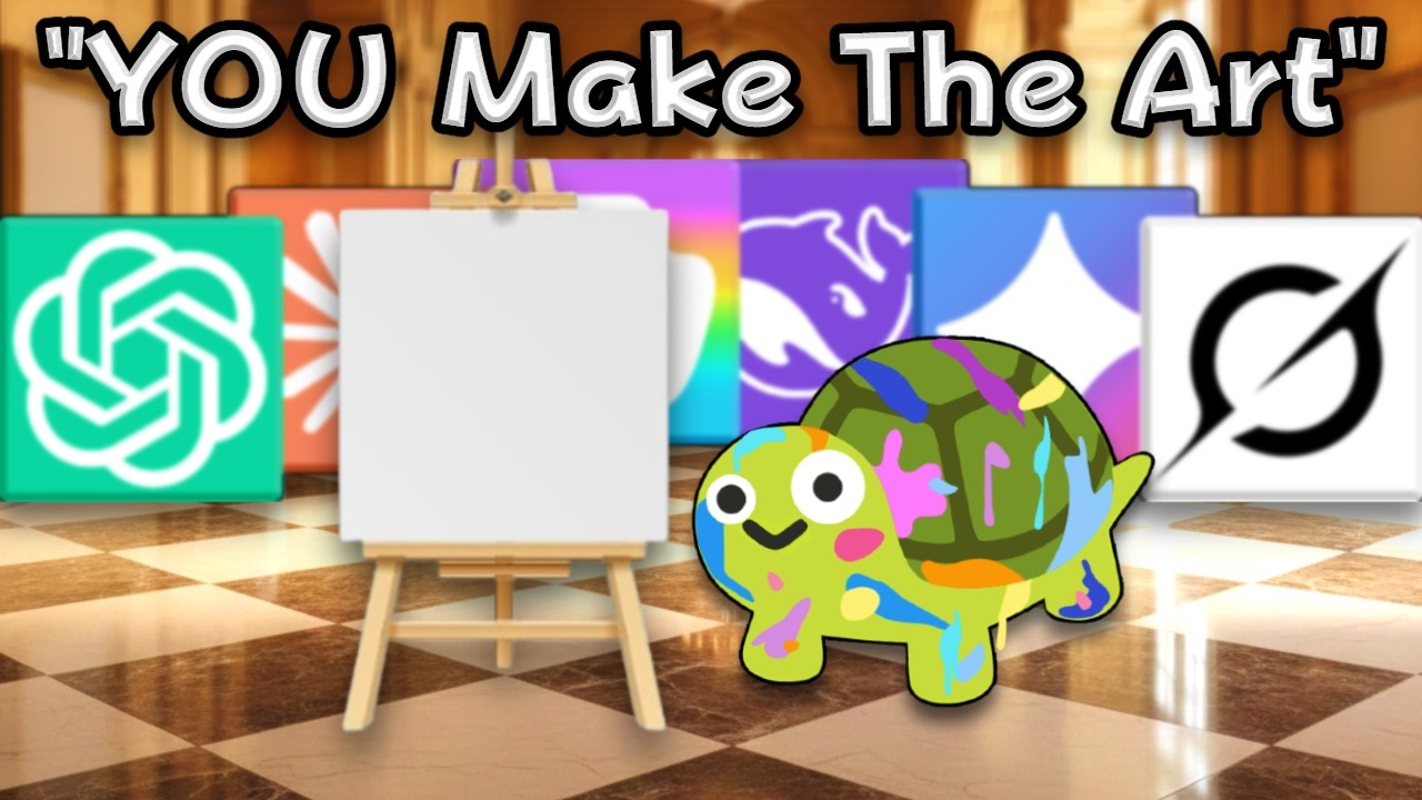I Let 6 Top AIs Control What I Draw!?