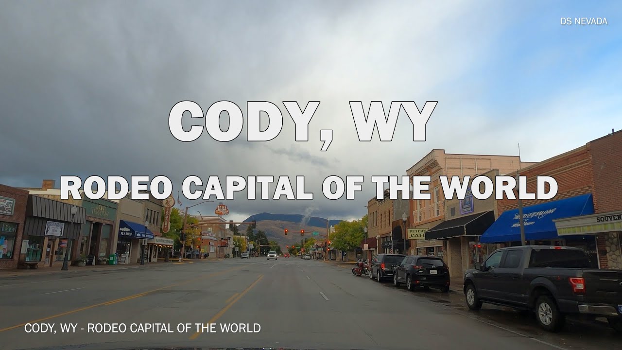 Cody, WY - Driving Tour 4K