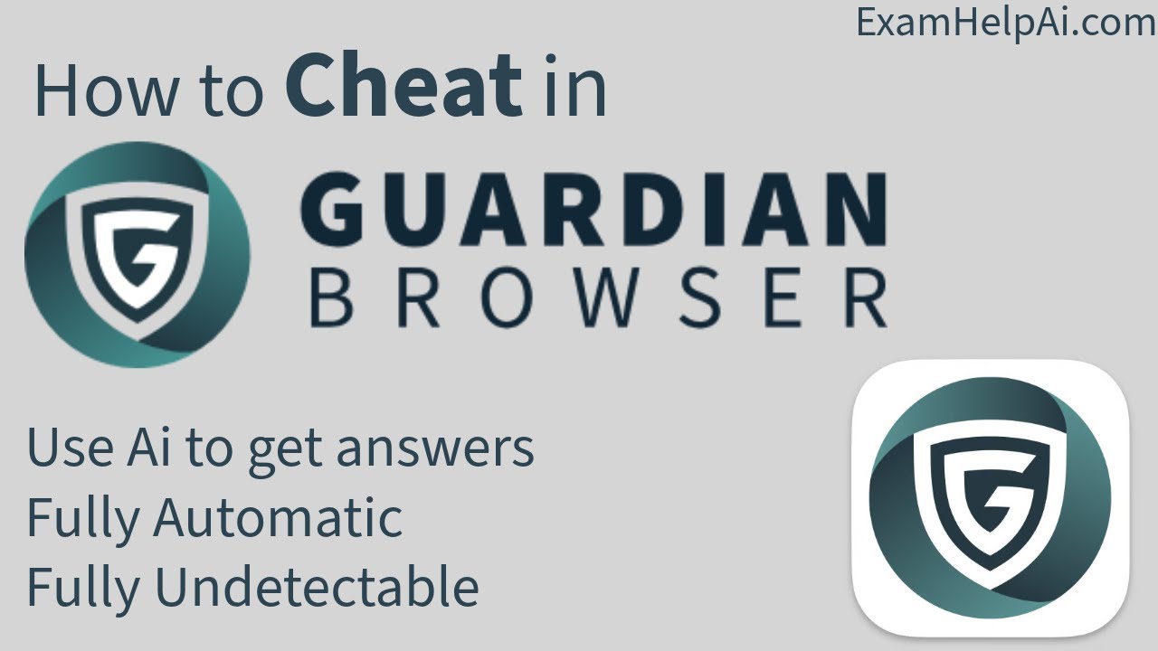 Cheat in Guardian Browser | How to Cheat in ProctorU Exam | Fully Automatic