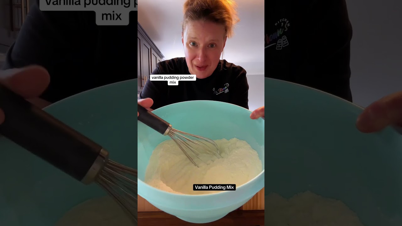 Homemade vanilla pudding mix #mrsbrownskitchen #recipe #powderedmilk #pantrystaples