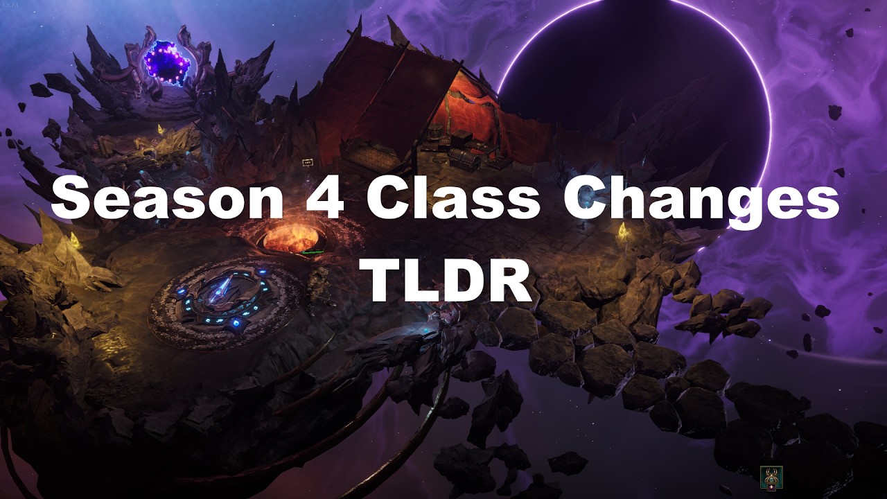 Last Epoch Season 4 Class Changes TLDR