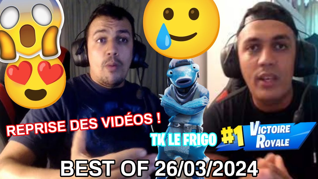 TK VA REPRENDRE LES VIDÉOS 😱 IL FAIT UN NOUVEAU TOP 1 DÉRANGÉ PAR SON FRIGO 🥇/ Best of du 26/03/2024