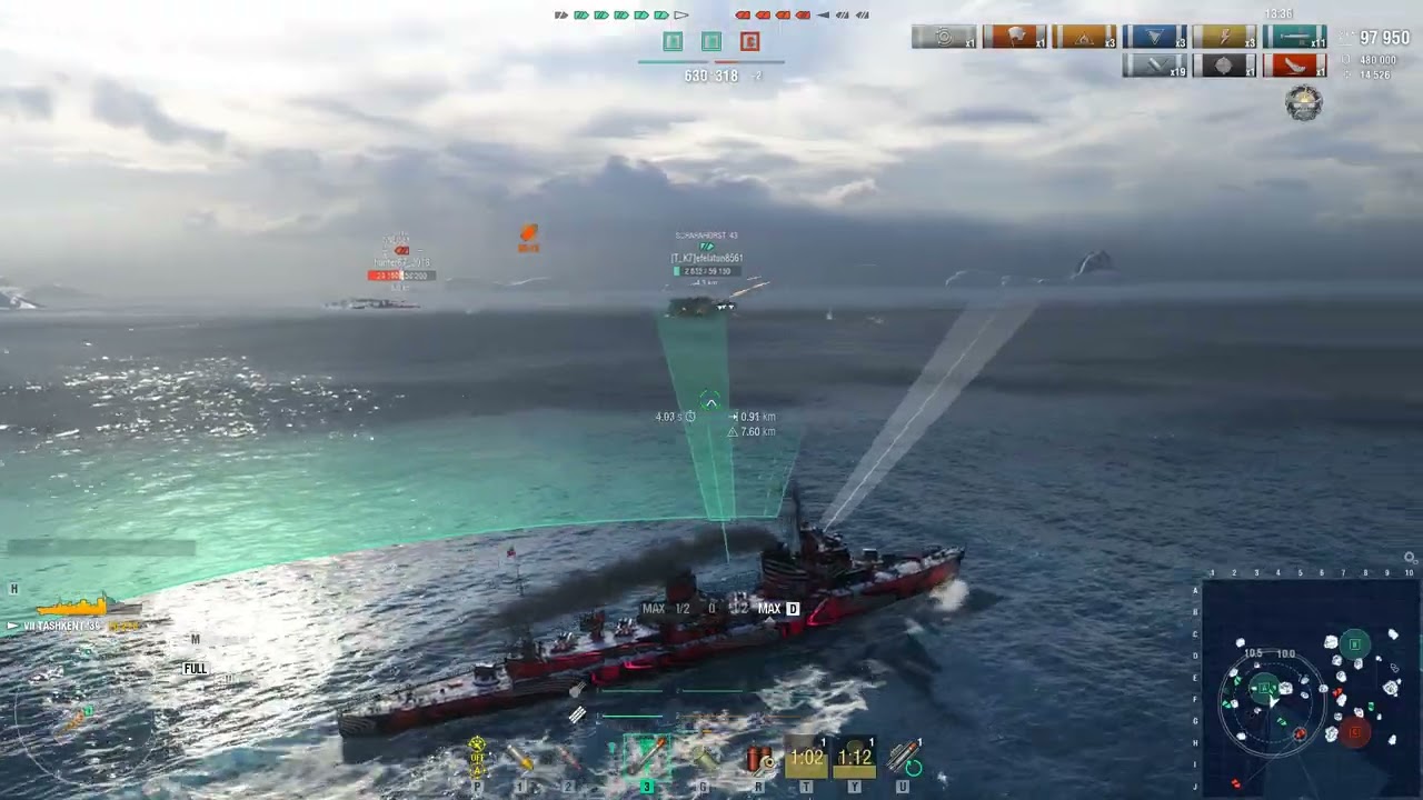 World of Warships Epic Tashkent Ranked