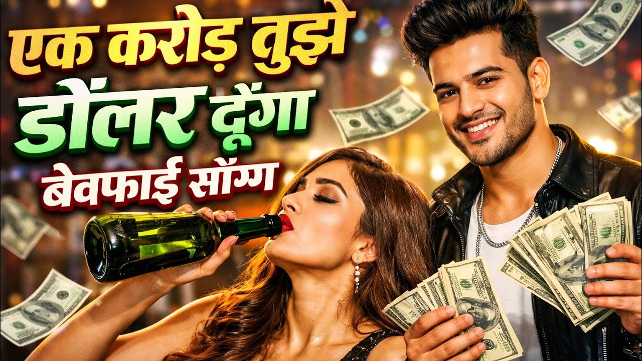 एक करोङ तुझे डॉलर दूँगा💵heart touching song💘#arvindraj💘ek karon tujhe dollar | bewafai song