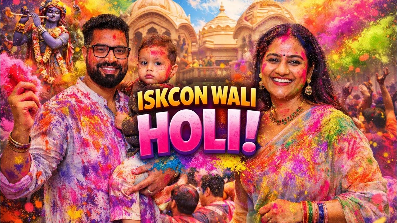 Vrindavan - Mathura vali holi #iskcon #holi #holispecial #mathuravrindavan #brajkiholi  