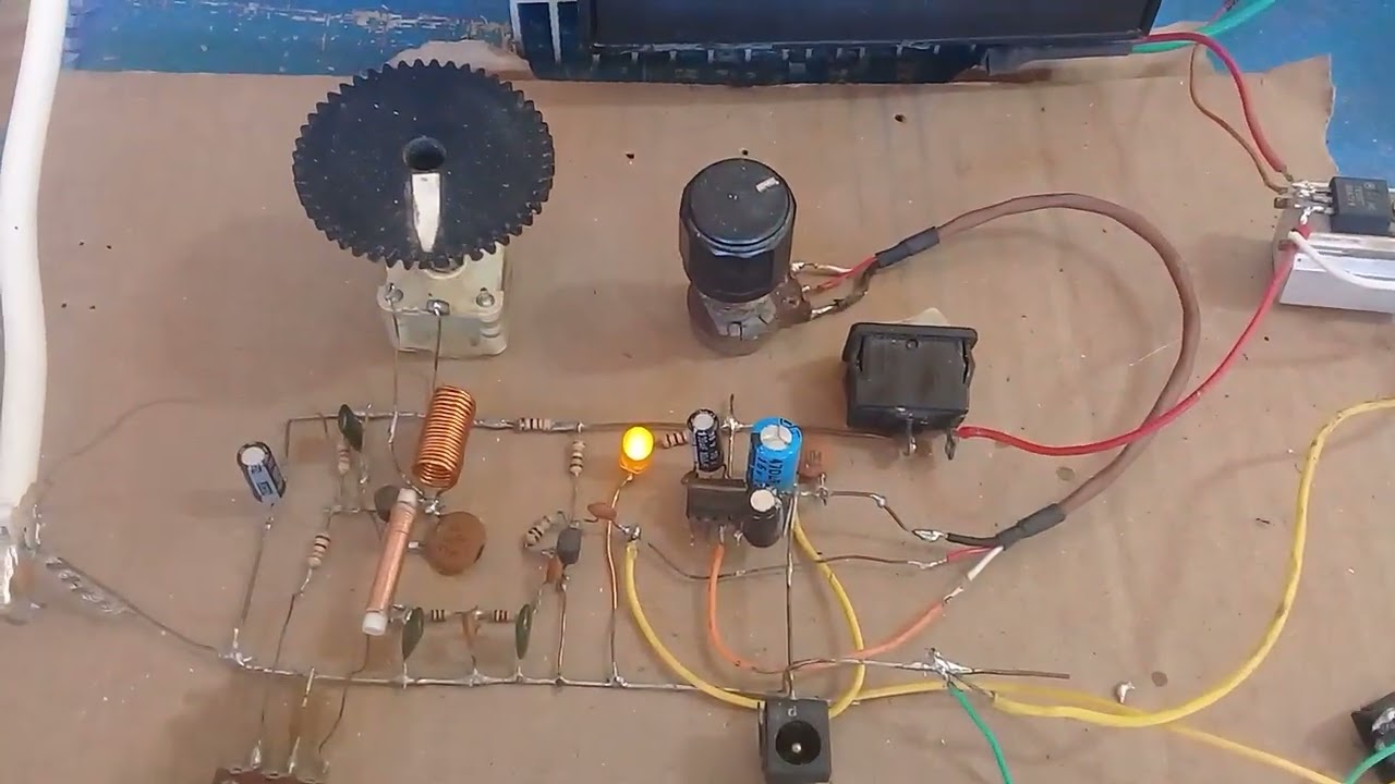 teste do rádio px  na bancada