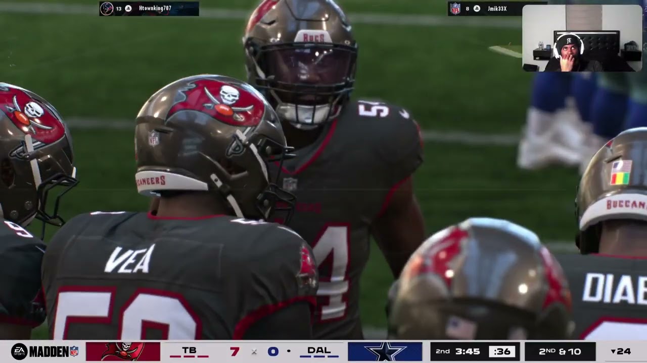 Jmike vs RheOfficial Madden 26. Crazy games & full stream 
