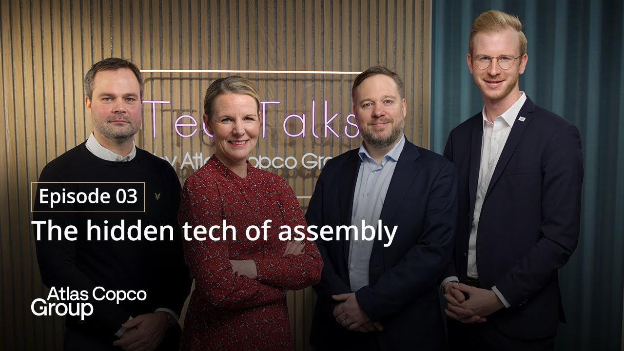 TechTalks | Эпизод 03 | Скрытая технология сборки | Atlas Copco Group
