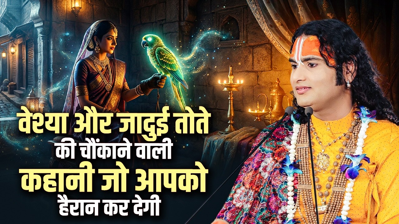 वेश्या और जादुई तोते की चौंकाने वाली कहानी जो आपको हैरान कर देगी | Aniruddhacharya Ji Maharaj