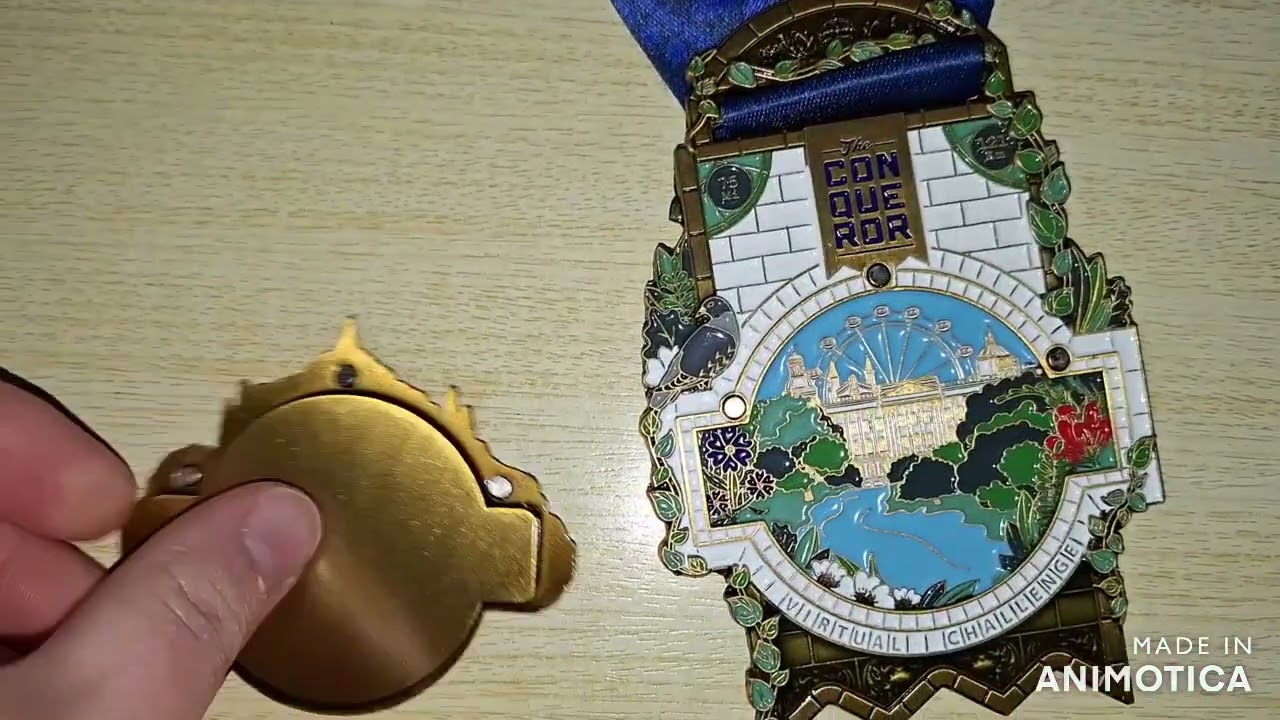 32. Conqueror Virtual Challenge - London medal