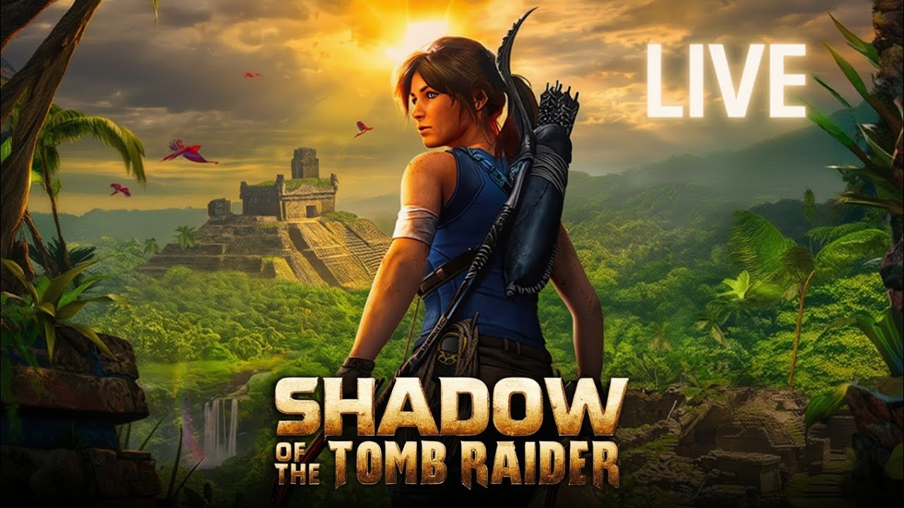 🔴jogando Shadow of the Tomb Raider #4 ao vivo 🎮🕹
