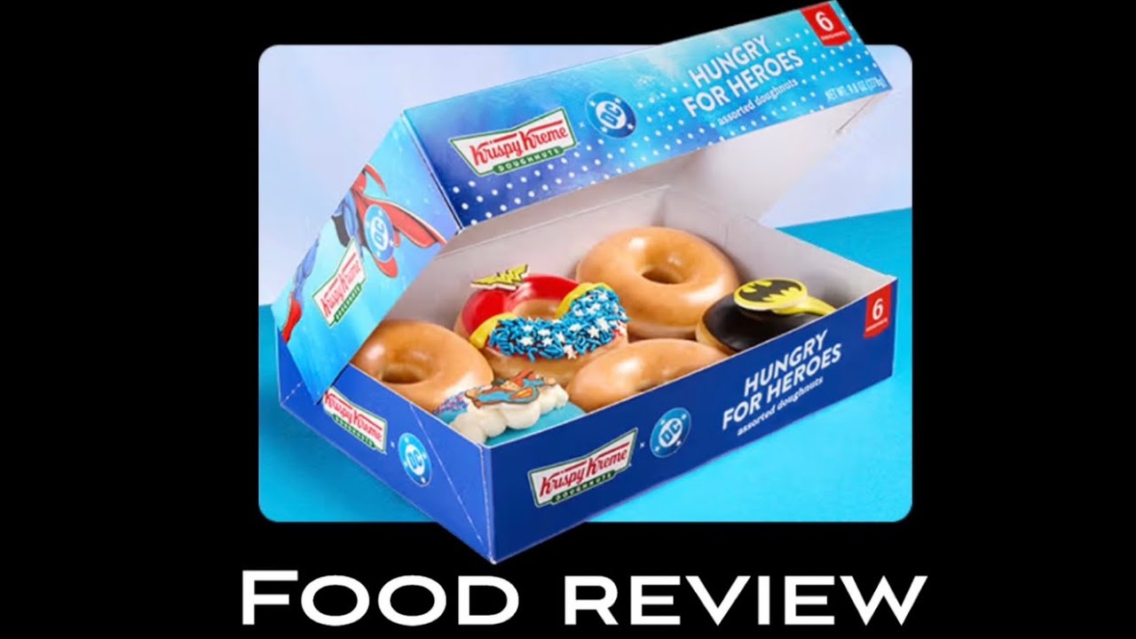 Food Review: 2025 Krispy Kreme DC Superheroes Doughnuts Collection