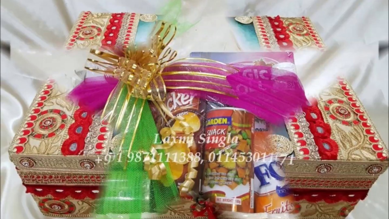 #LSArts74 Designer of Wedding Gifts | Wedding Packing Techniques by Laxmi Singla