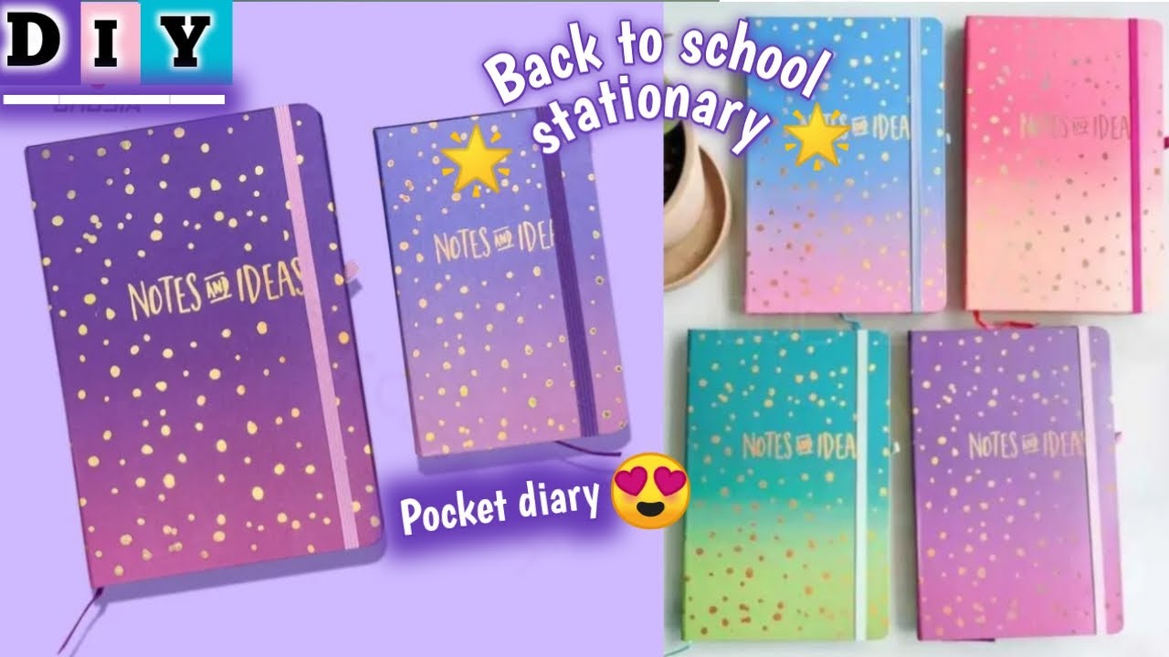 How to make Cute Diary at Home |DIY Aesthetic Diary 