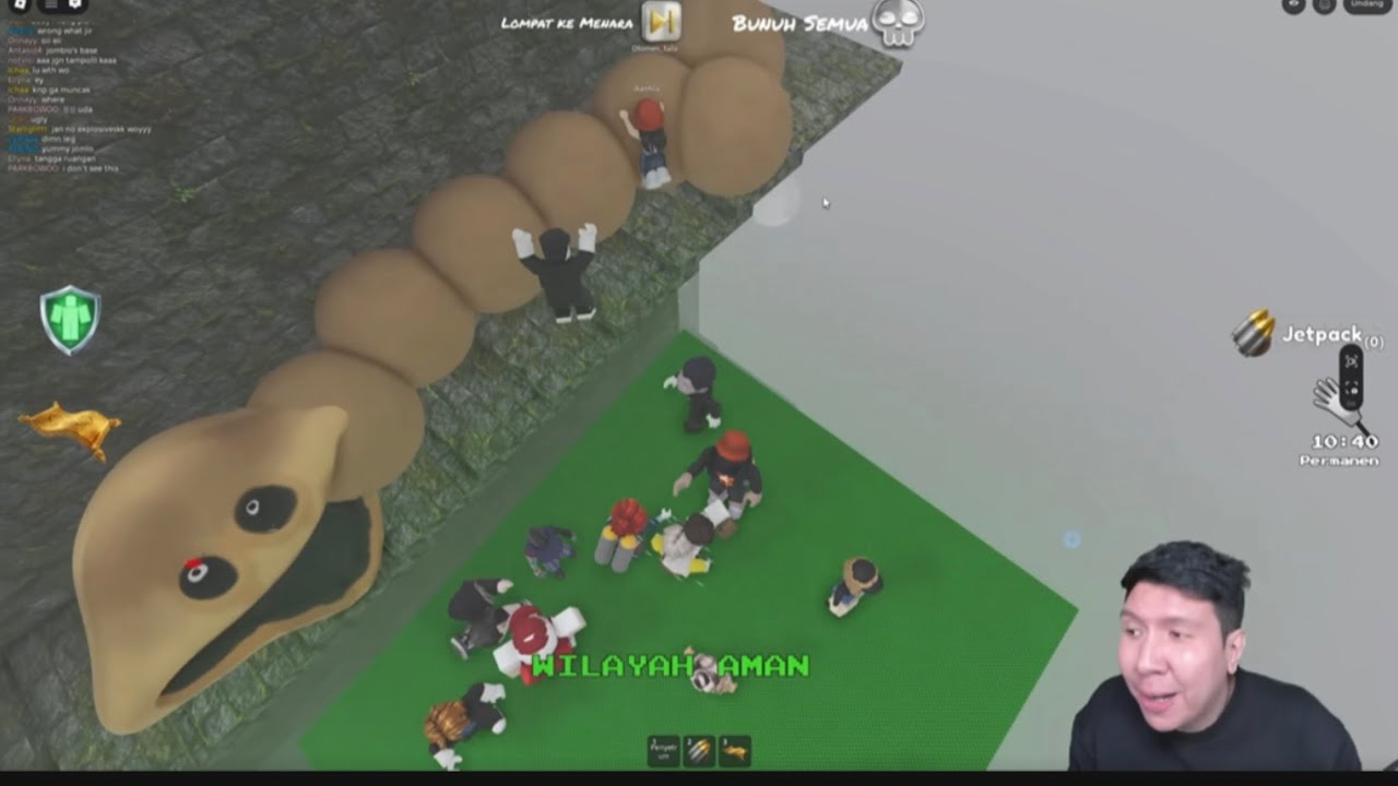 MOMENT KETIKA BANG WINDAH BERMAIN GAME RANDOM DI ROBLOX