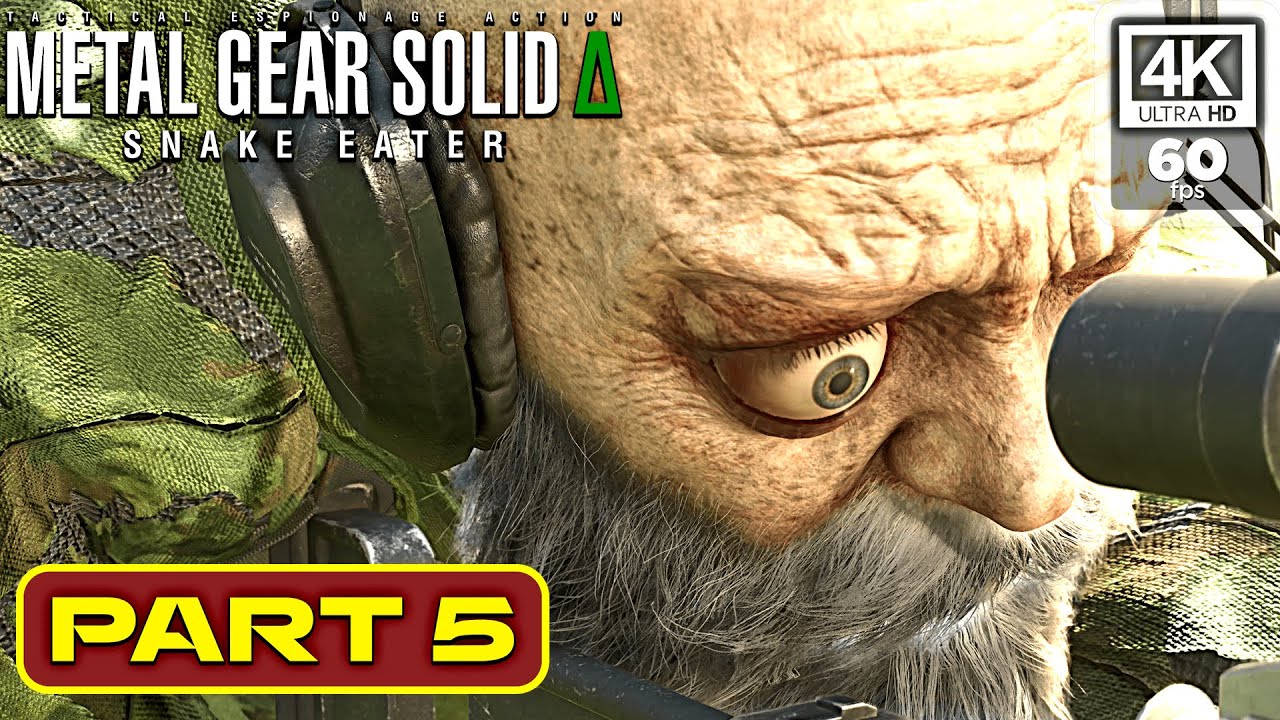 METAL GEAR SOLID DELTA: SNAKE EATER Walkthrough PART 5 [PC 4K 60FPS]