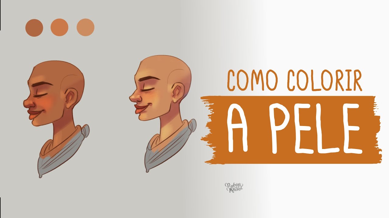 COMO COLORIR A PELE  ( SEM SER ESPECIALISTA EM PINTURA DIGITAL )