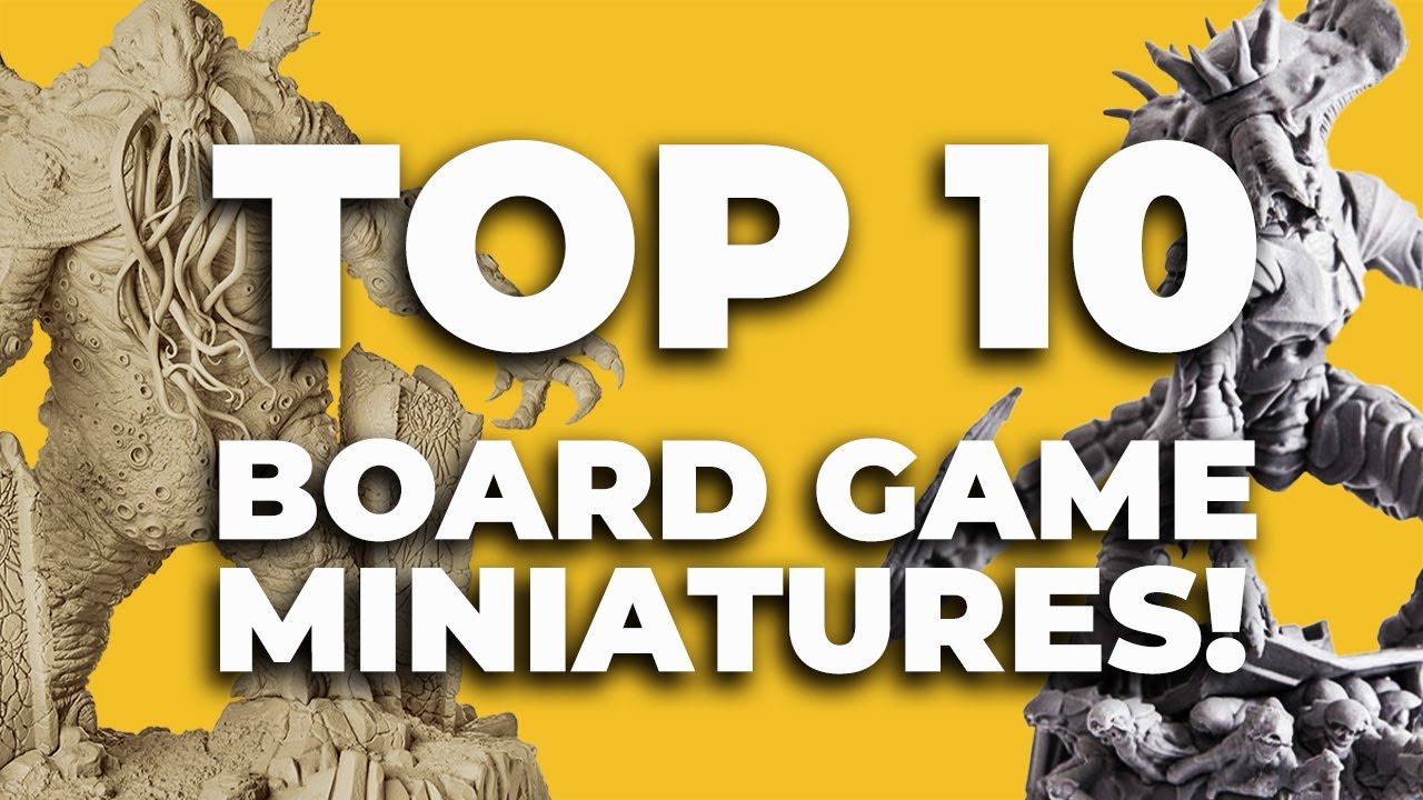 The 10 Best Board Game Miniatures!
