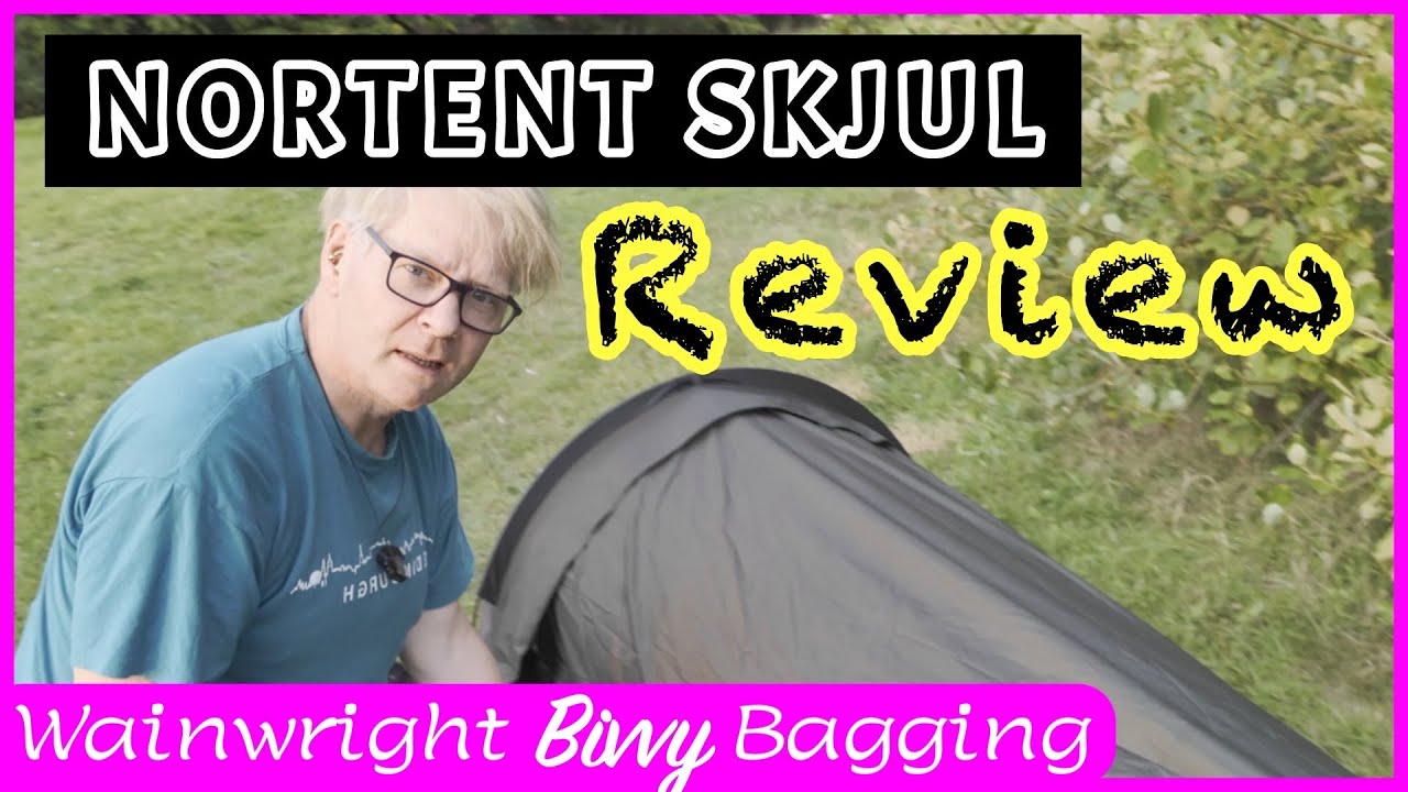 Nortent Skjul Bivvy review and some simple tarp configurations.