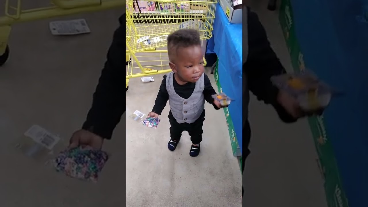 shopping AT One Year OlD