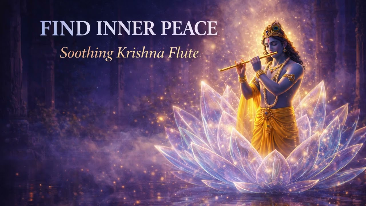 krishna flute sleep music | deep relaxation and night calm
