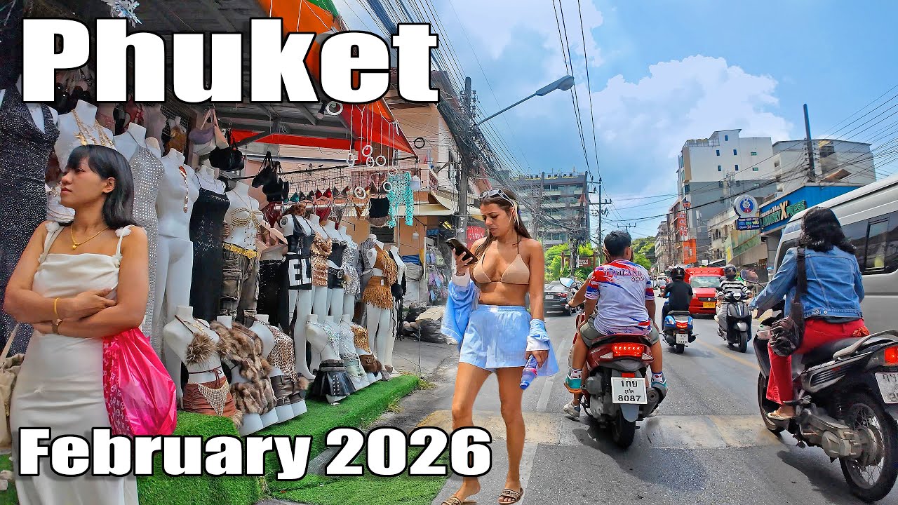 PATONG BEACH Phuket February 2026 - Nanai Road - How is Phuket now