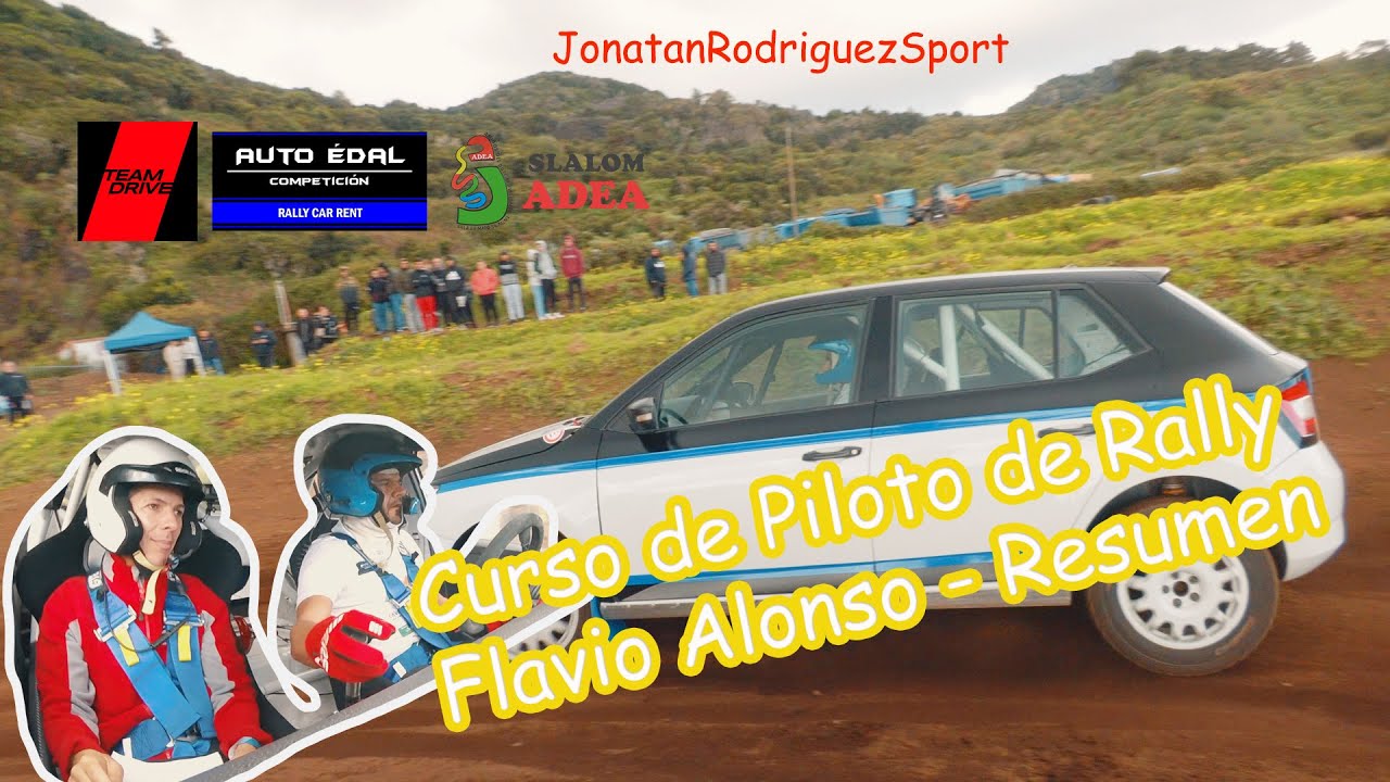 CURSO DE PILOTO DE RALLY - FLAVIO ALONSO - RESUMEN