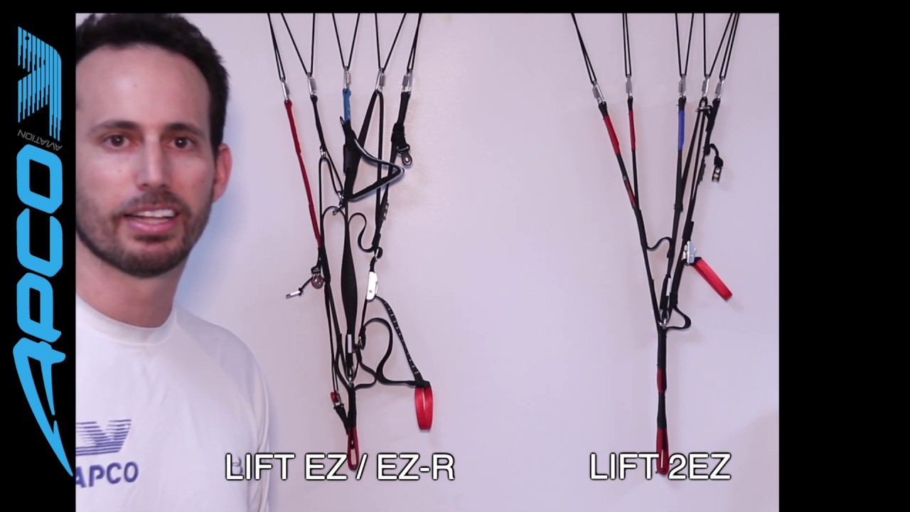 APCO LIFT 2EZ vs LIFT EZ / EZ-R Risers Explained