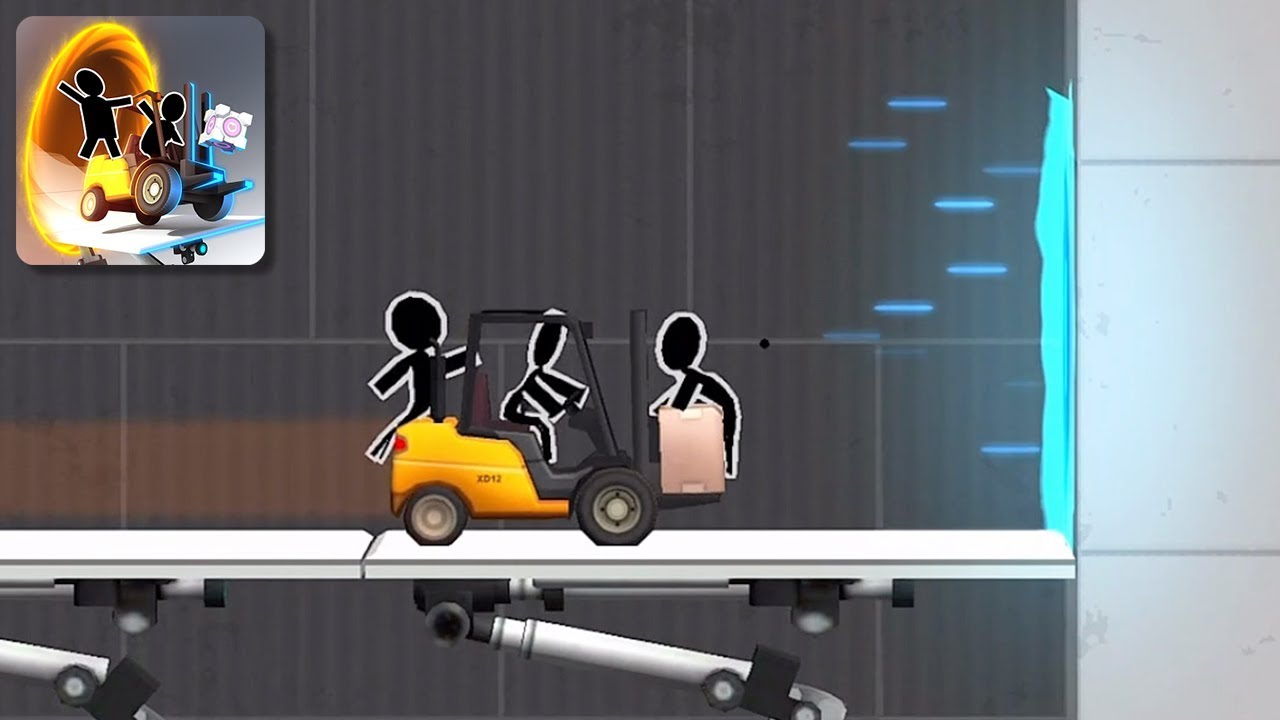 Bridge Constructor Portal - Gameplay Showcase (iOS, Android)