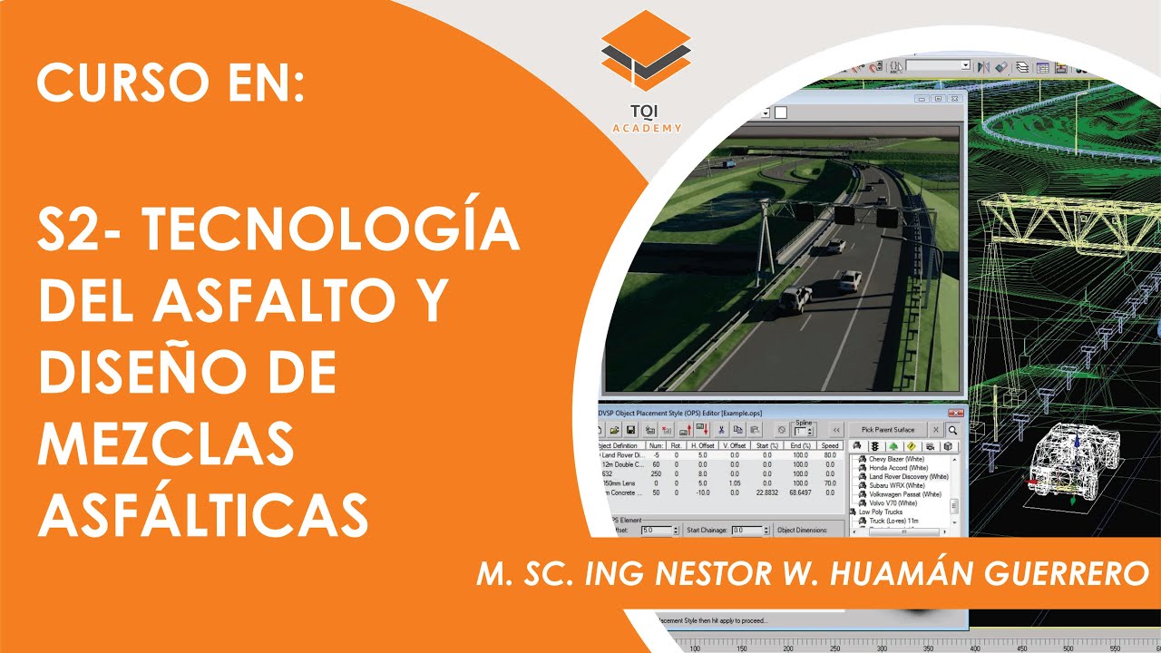 S2 - TECNOLOGÍA DEL ASFALTO Y DISEÑO DE MEZCLAS ASFÁLTICAS