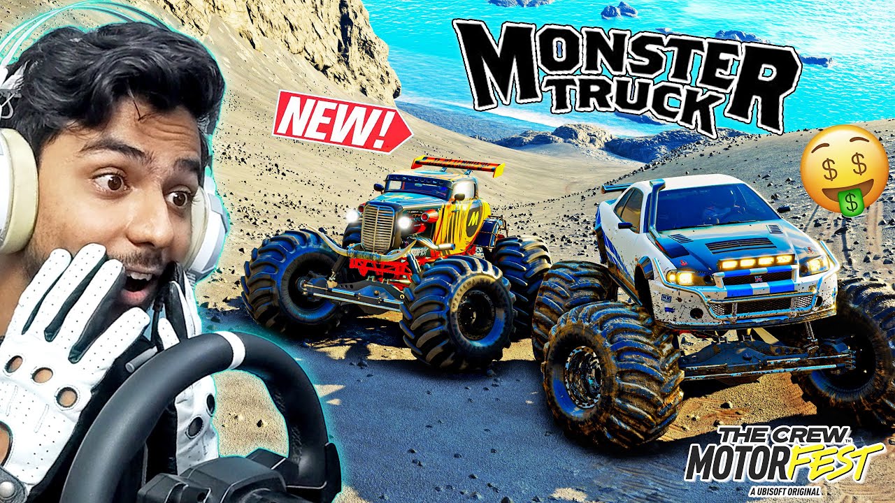 FINALLY BOUGHT 2 NEW MONSTER TRUCKS🤩 IN THE CREW MOTORFEST