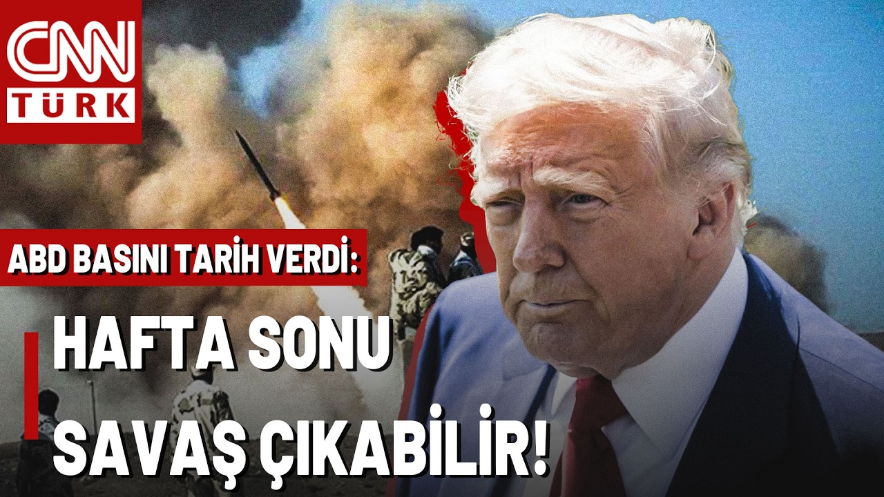 ABD Basını Savaş Tarihi Verdi: 21 Şubat! ABD İran'ı Bu Cumartesi Mi Vuracak?