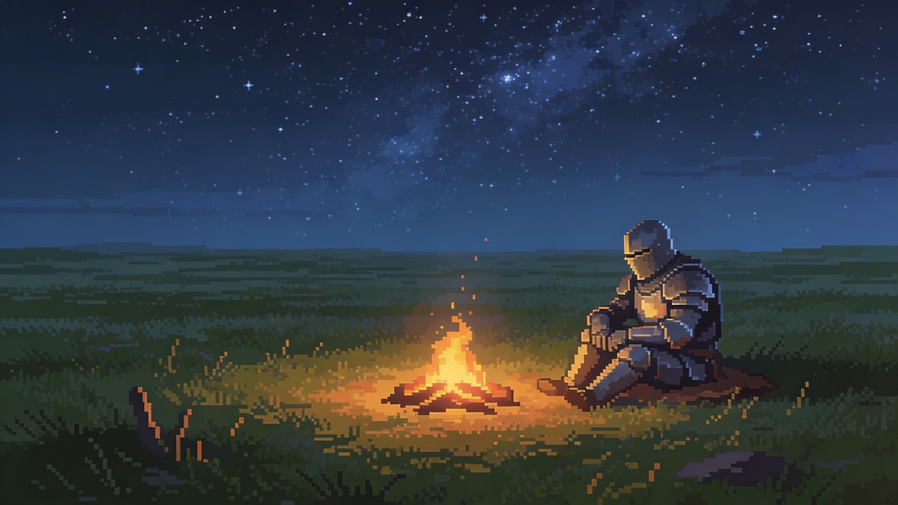 Traveler, stay here now.—Rest. This silence is not the end
