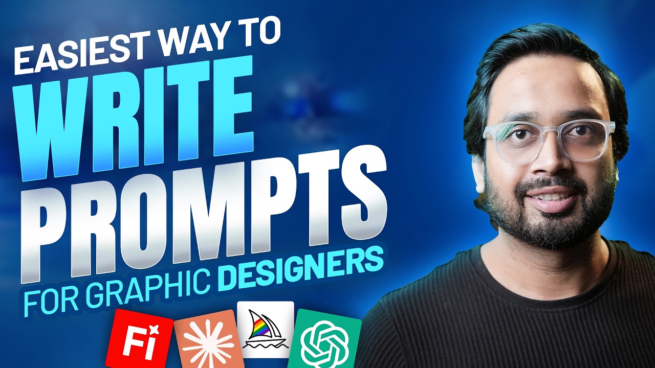 The Easiest Way to Write AI Prompts for Graphic Designers (3-Step Method)
